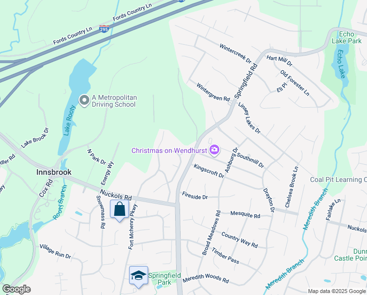 map of restaurants, bars, coffee shops, grocery stores, and more near 10508 Rollingwood Terrace in Glen Allen