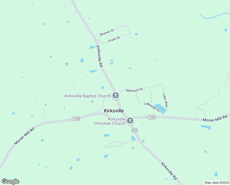 map of restaurants, bars, coffee shops, grocery stores, and more near Kentucky 595 in Madison County
