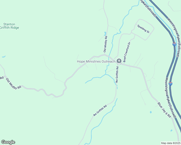 map of restaurants, bars, coffee shops, grocery stores, and more near 175 West Whitby Road in Cool Ridge