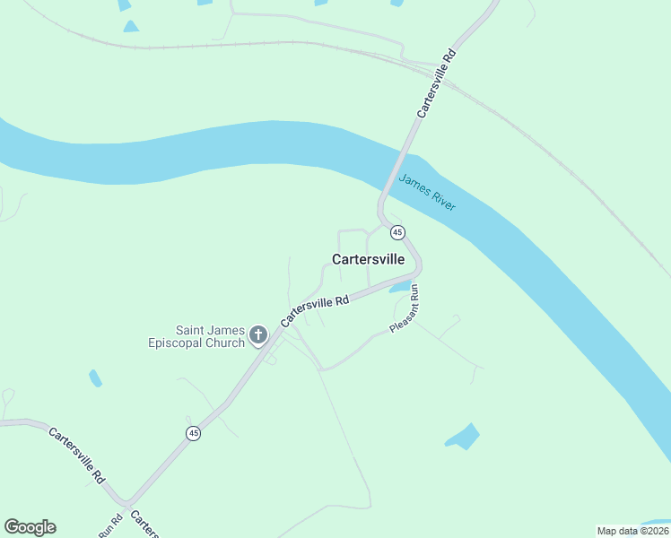 map of restaurants, bars, coffee shops, grocery stores, and more near High Street in Cartersville