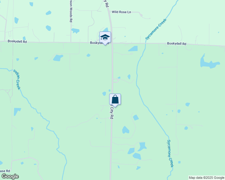 map of restaurants, bars, coffee shops, grocery stores, and more near 5701-5721 Giant City Road in Carbondale