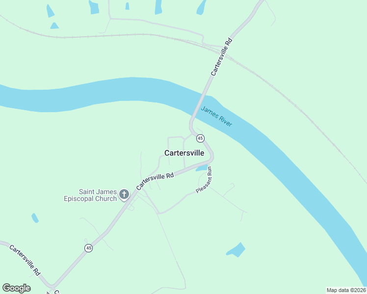 map of restaurants, bars, coffee shops, grocery stores, and more near High Street in Cartersville