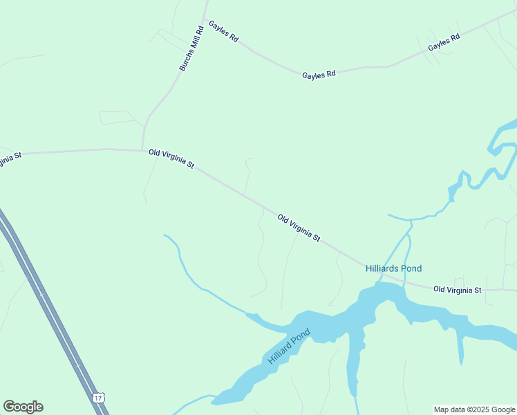 map of restaurants, bars, coffee shops, grocery stores, and more near 1072 Old Virginia Street in Urbanna