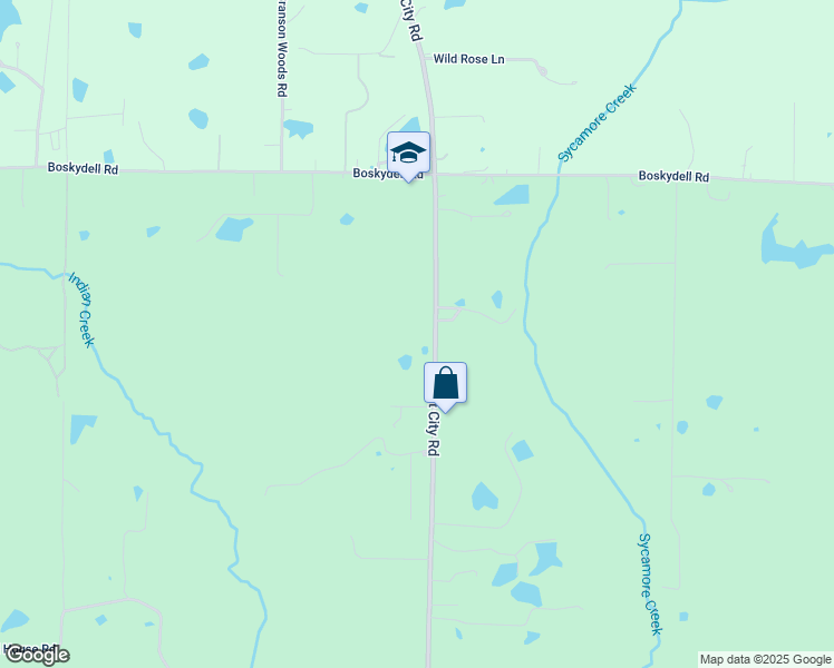 map of restaurants, bars, coffee shops, grocery stores, and more near 5701 Giant City Road in Carbondale