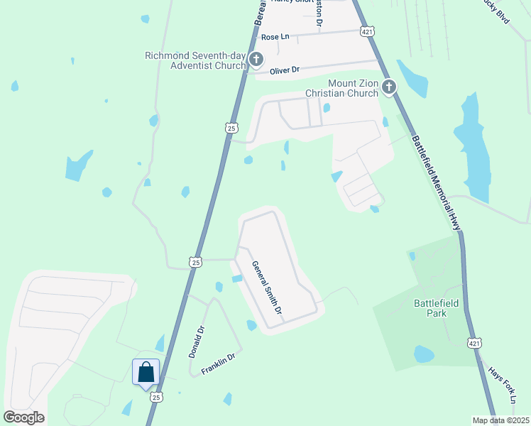 map of restaurants, bars, coffee shops, grocery stores, and more near 197 General Cleburne Drive in Richmond