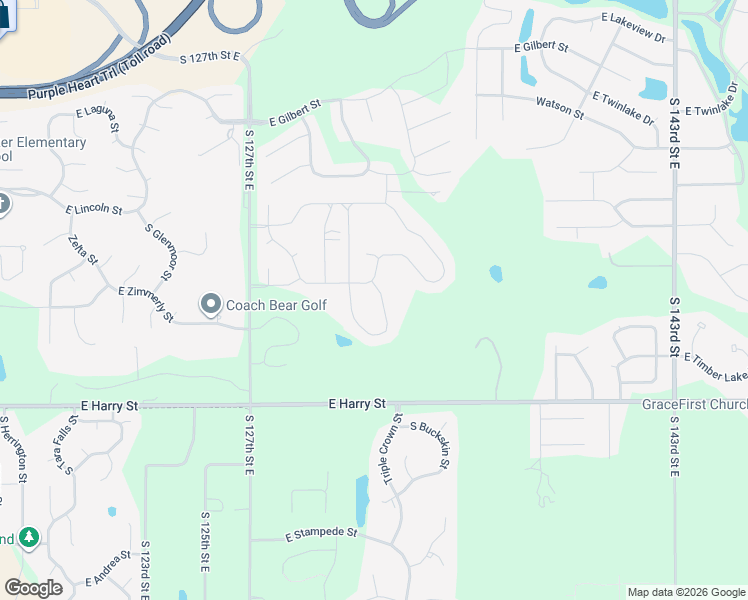map of restaurants, bars, coffee shops, grocery stores, and more near 1422 South Alden Street in Wichita