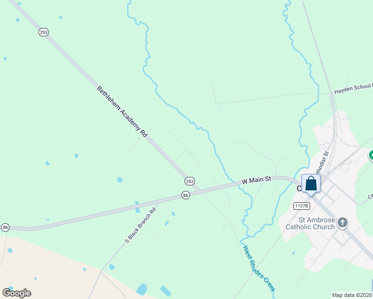 map of restaurants, bars, coffee shops, grocery stores, and more near 2 South Sunset Avenue in Cecilia