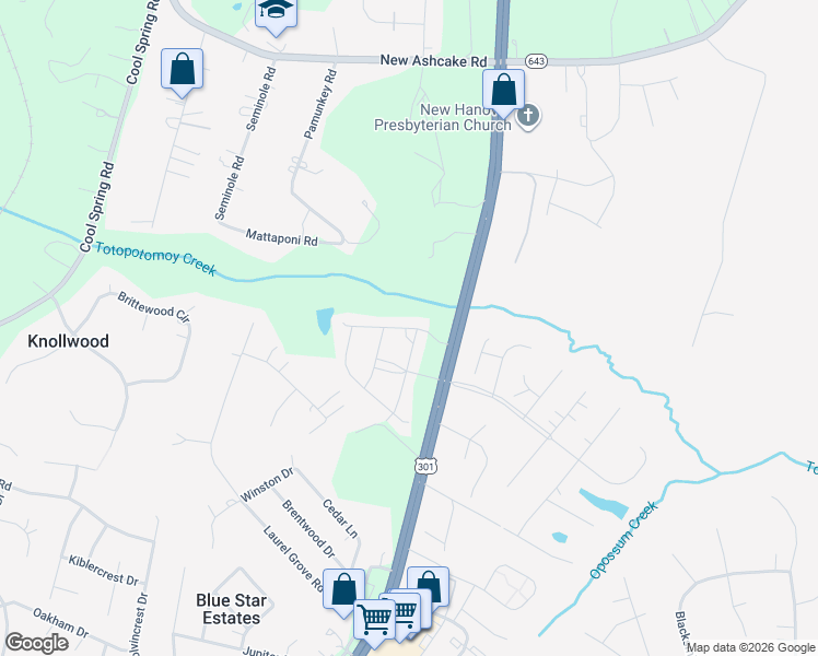 map of restaurants, bars, coffee shops, grocery stores, and more near 9665 Chamberlayne Road in Mechanicsville