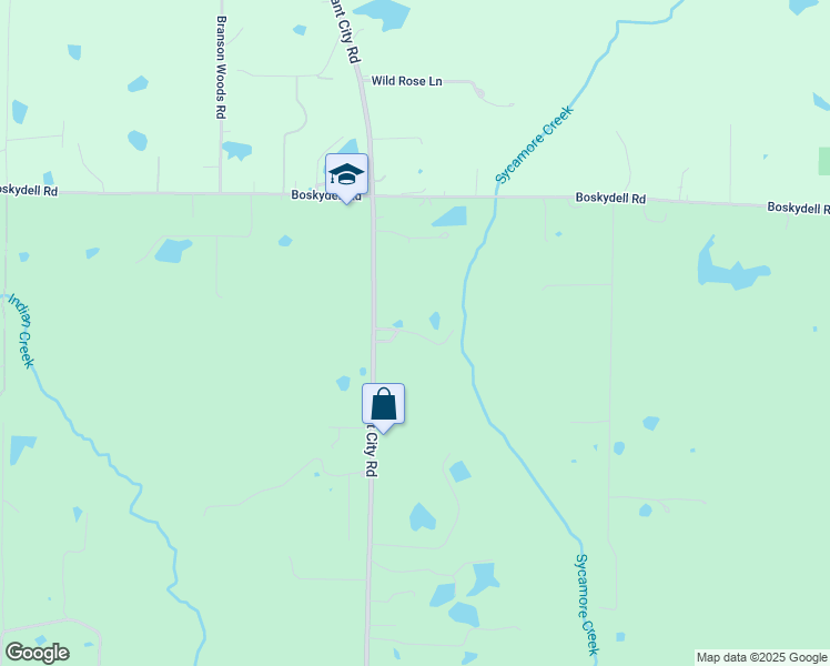 map of restaurants, bars, coffee shops, grocery stores, and more near Carolyn Drive in Carbondale