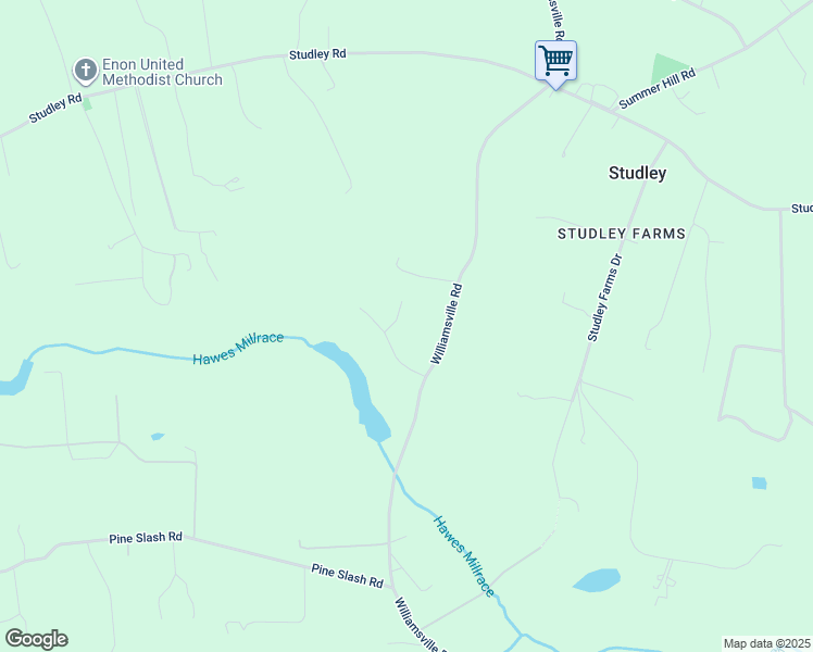 map of restaurants, bars, coffee shops, grocery stores, and more near 9472 Shelley Drive in Mechanicsville