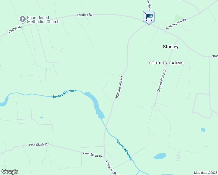 map of restaurants, bars, coffee shops, grocery stores, and more near 9472 Shelley Drive in Mechanicsville