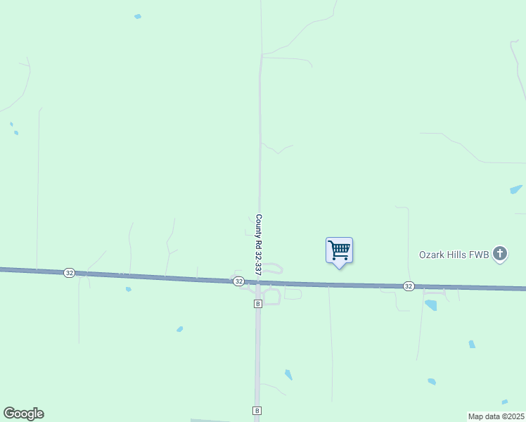 map of restaurants, bars, coffee shops, grocery stores, and more near 23198 County Road 32-337 in Lebanon