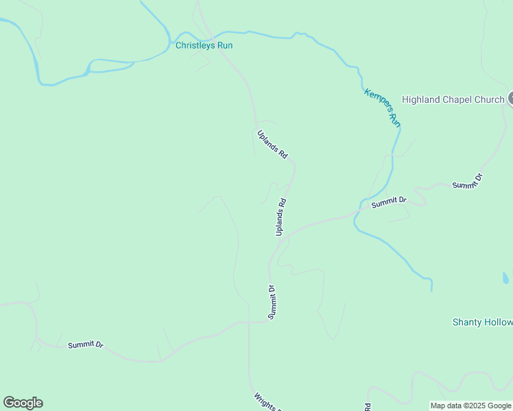 map of restaurants, bars, coffee shops, grocery stores, and more near Uplands Road in Covington