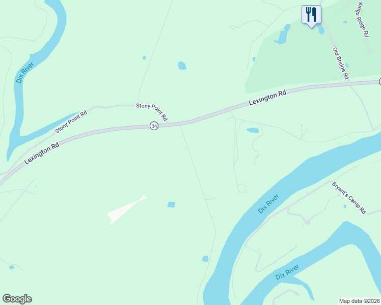 map of restaurants, bars, coffee shops, grocery stores, and more near 483 Gun Range Road in Danville