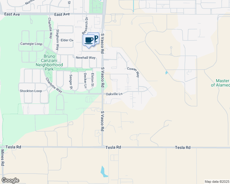 map of restaurants, bars, coffee shops, grocery stores, and more near 2699 Saint Helena Court in Livermore