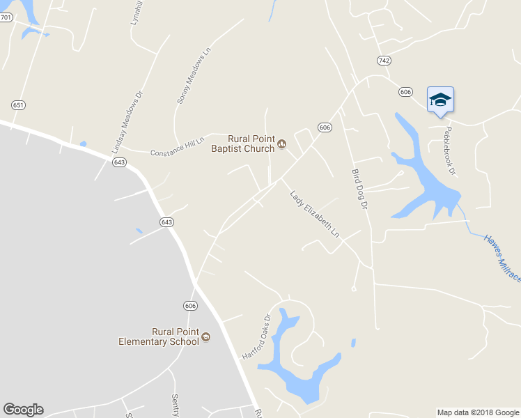 map of restaurants, bars, coffee shops, grocery stores, and more near 7025 Studley Road in Mechanicsville