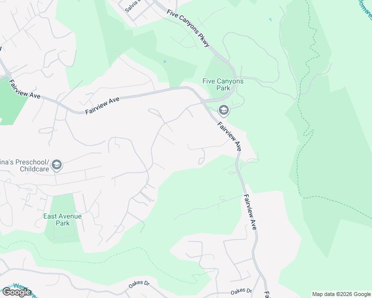 map of restaurants, bars, coffee shops, grocery stores, and more near 4000 China Court in Hayward