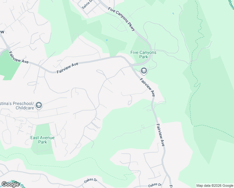 map of restaurants, bars, coffee shops, grocery stores, and more near 4000 China Court in Hayward