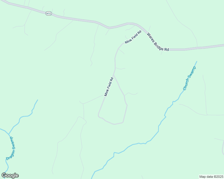 map of restaurants, bars, coffee shops, grocery stores, and more near 545 Mink Field Road in Church View