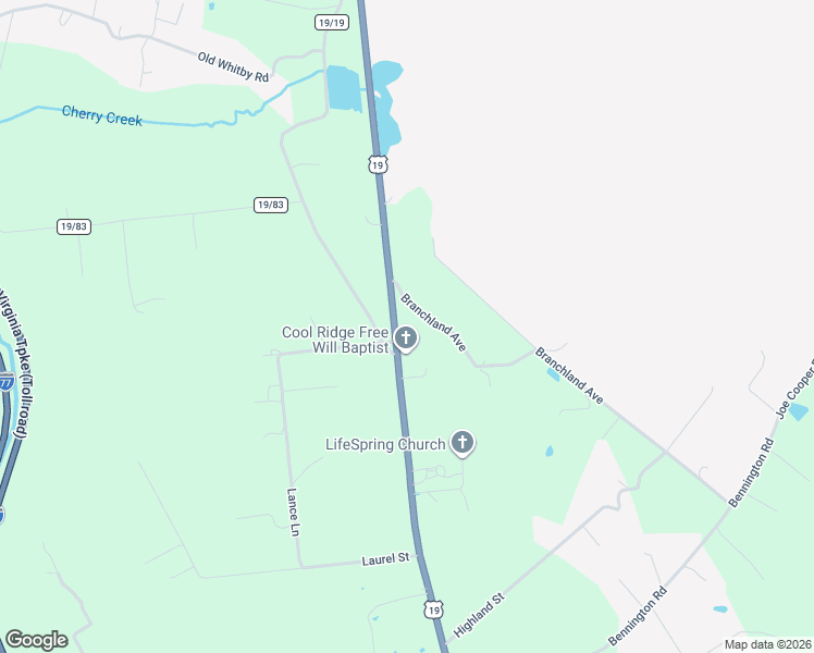 map of restaurants, bars, coffee shops, grocery stores, and more near 1195 Flat Top Rd in Shady Spring