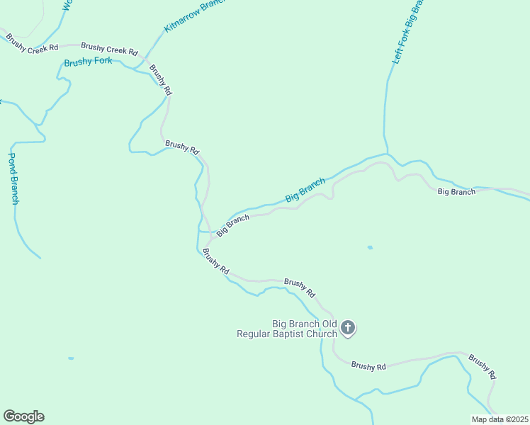 map of restaurants, bars, coffee shops, grocery stores, and more near 2-1258 Big Branch in Pikeville