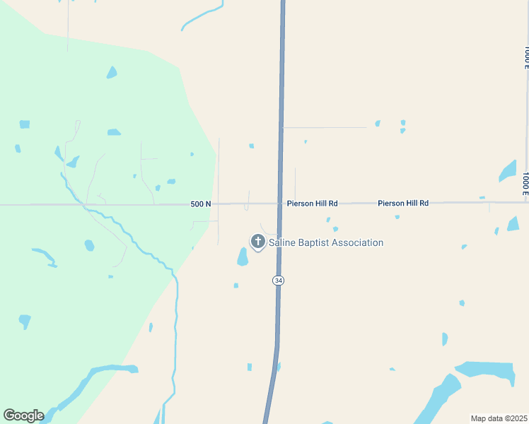 map of restaurants, bars, coffee shops, grocery stores, and more near 4101-4205 Highway 145 in Harrisburg