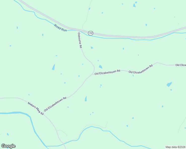 map of restaurants, bars, coffee shops, grocery stores, and more near 3412 Old Elizabethtown Road in Springfield