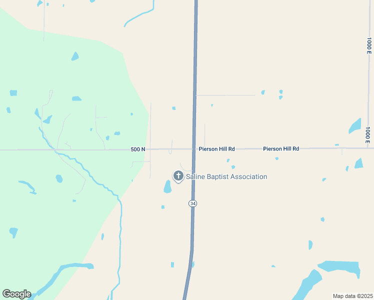 map of restaurants, bars, coffee shops, grocery stores, and more near 4101 Illinois 145 in Harrisburg