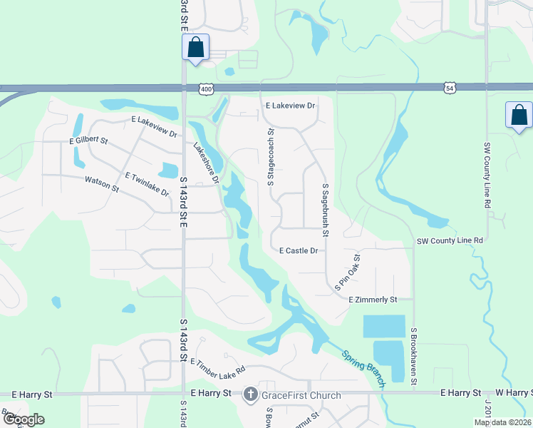 map of restaurants, bars, coffee shops, grocery stores, and more near 841 South Fairland in Wichita