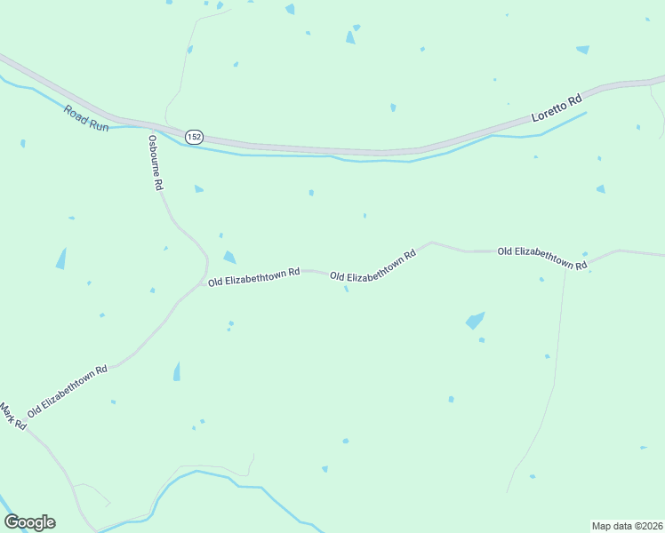 map of restaurants, bars, coffee shops, grocery stores, and more near 3412 Old Elizabethtown Road in Springfield