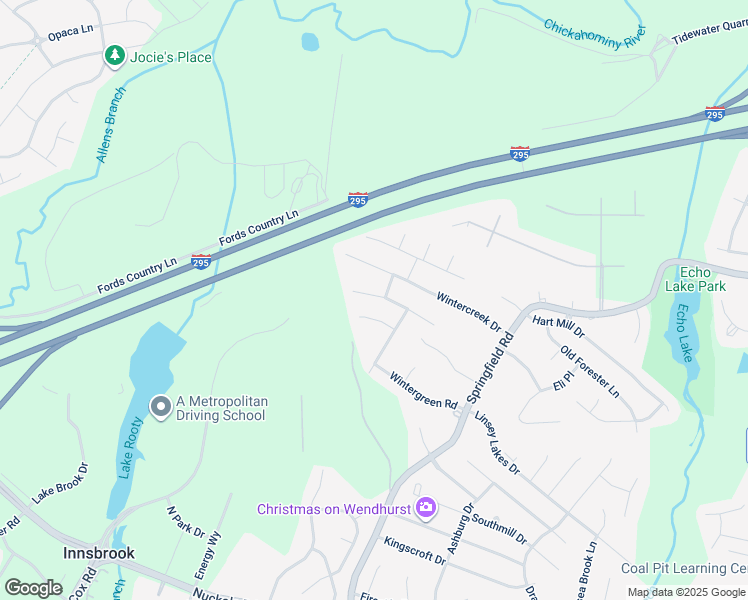 map of restaurants, bars, coffee shops, grocery stores, and more near 5505 Kimbermere Court in Glen Allen