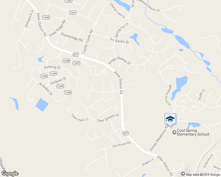 map of restaurants, bars, coffee shops, grocery stores, and more near 10243 Still Creek Lane in Mechanicsville