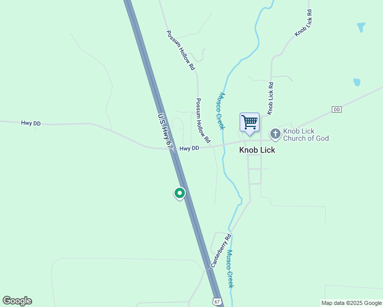 map of restaurants, bars, coffee shops, grocery stores, and more near 5820 Highway DD in Farmington