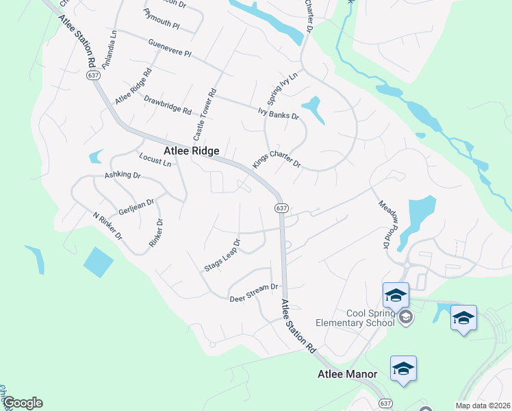 map of restaurants, bars, coffee shops, grocery stores, and more near 10259 Still Creek Ln in Mechanicsville