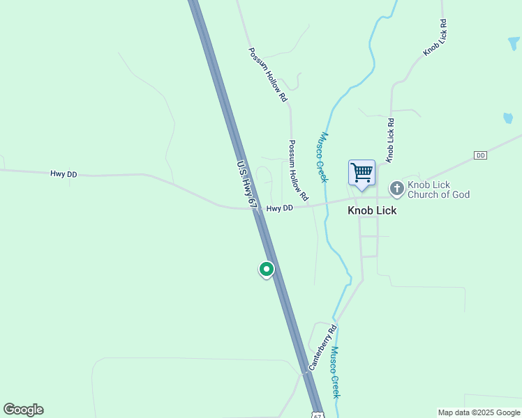 map of restaurants, bars, coffee shops, grocery stores, and more near 5820 Highway DD in Farmington
