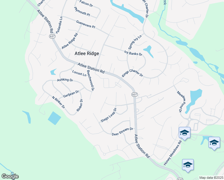 map of restaurants, bars, coffee shops, grocery stores, and more near 10011 Berry Pond Lane in Mechanicsville