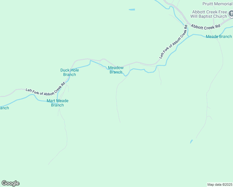 map of restaurants, bars, coffee shops, grocery stores, and more near Green Meadow Branch in Floyd County