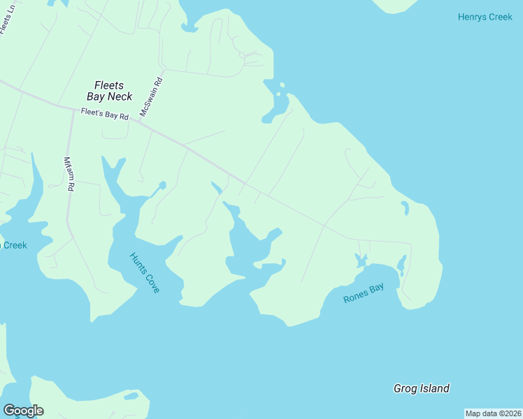 map of restaurants, bars, coffee shops, grocery stores, and more near 2510 Fleet's Bay Road in White Stone