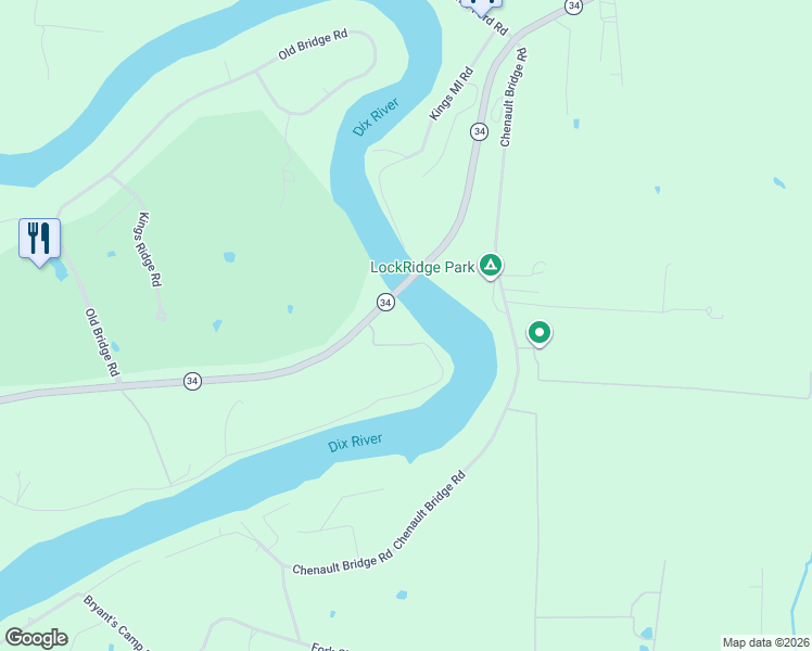 map of restaurants, bars, coffee shops, grocery stores, and more near 677 Kings Mill Road in Danville
