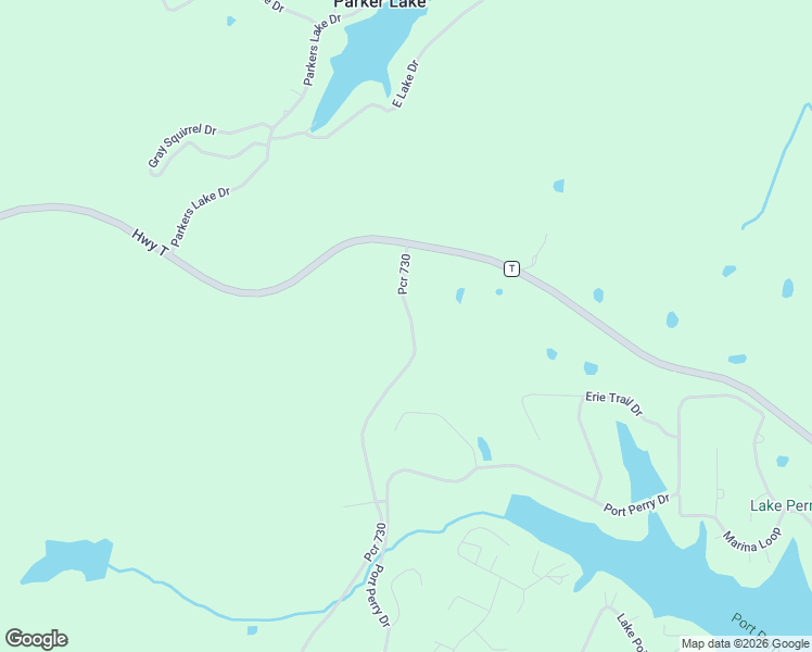 map of restaurants, bars, coffee shops, grocery stores, and more near 16000 Highway T in Perryville