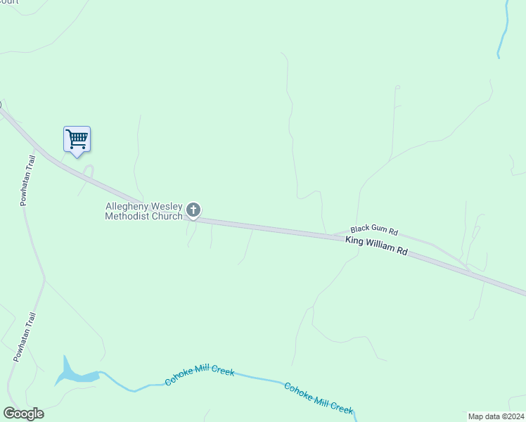 map of restaurants, bars, coffee shops, grocery stores, and more near King William Road in King William