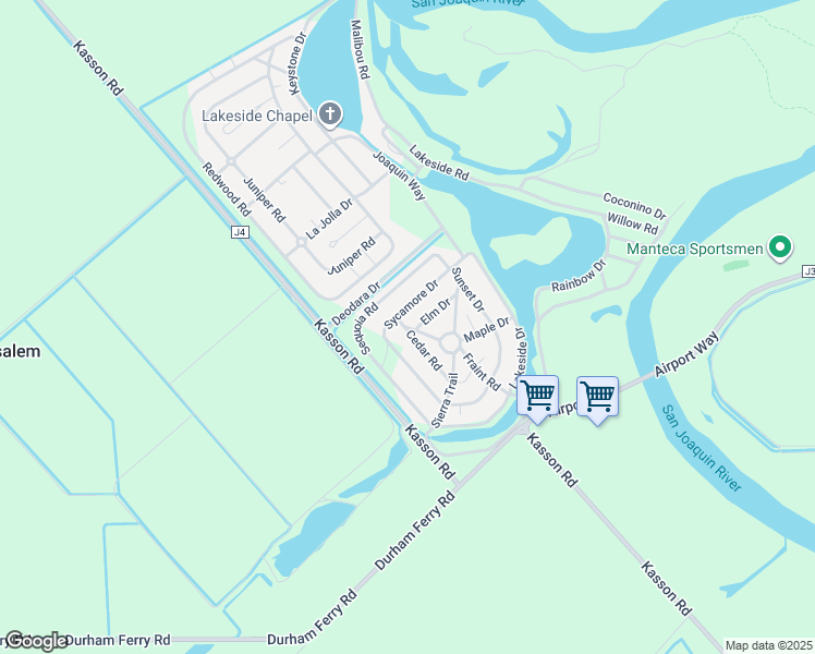 map of restaurants, bars, coffee shops, grocery stores, and more near 30000 Kasson Road in Tracy