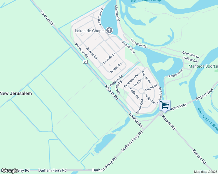map of restaurants, bars, coffee shops, grocery stores, and more near 30000 Kasson Road in Tracy