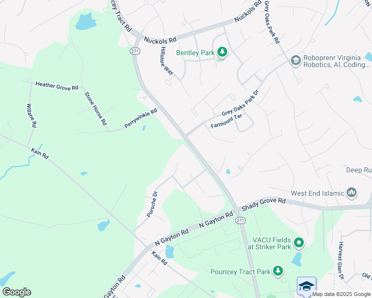 map of restaurants, bars, coffee shops, grocery stores, and more near 5129 Austin Healey Drive in Glen Allen