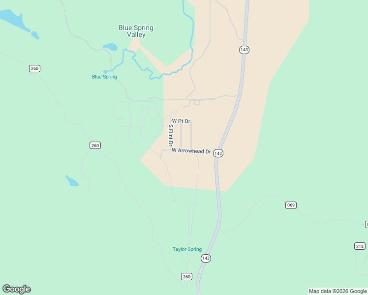 map of restaurants, bars, coffee shops, grocery stores, and more near 680 West Arrowhead Drive in Panguitch