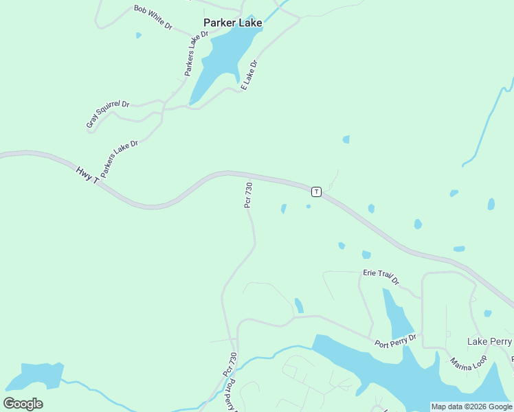 map of restaurants, bars, coffee shops, grocery stores, and more near 16000 Highway T in Perryville