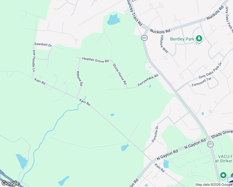 map of restaurants, bars, coffee shops, grocery stores, and more near 12520 Perrywinkle Road in Glen Allen