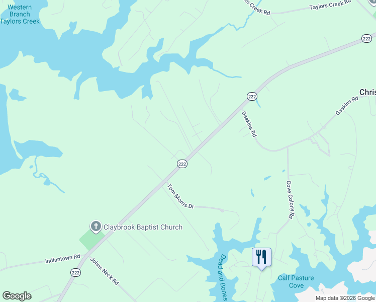 map of restaurants, bars, coffee shops, grocery stores, and more near 81 Arrow Head Drive in Weems