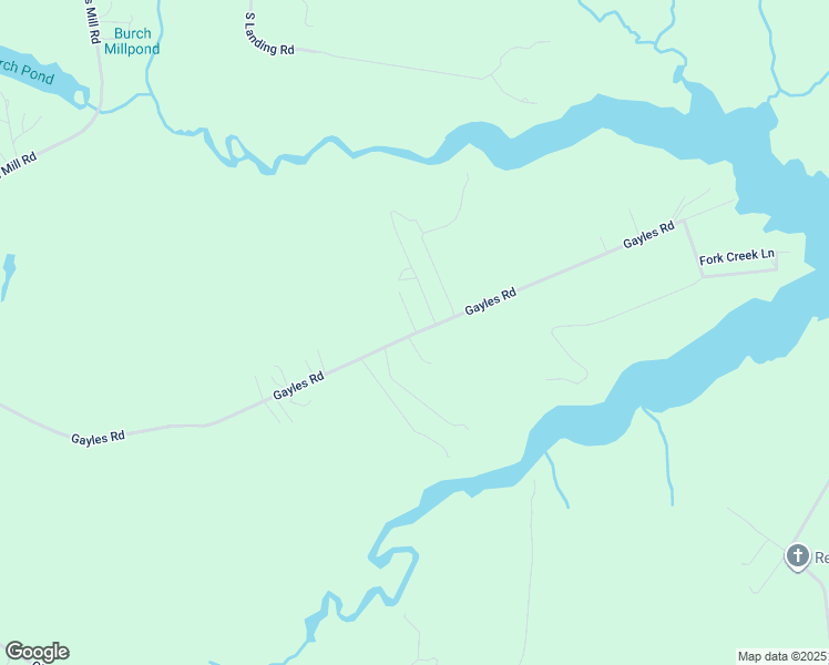 map of restaurants, bars, coffee shops, grocery stores, and more near 1165 Gayles Road in Urbanna