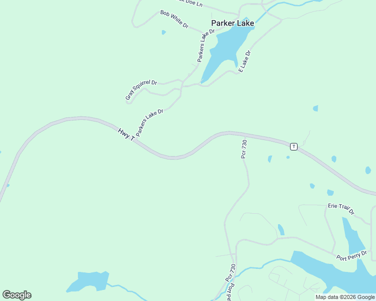 map of restaurants, bars, coffee shops, grocery stores, and more near 16482 Highway T in Perryville